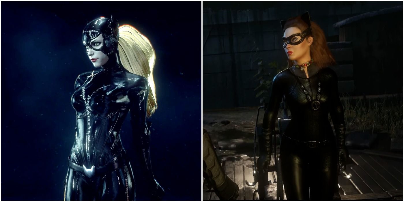 batman arkham city catwoman skin mods