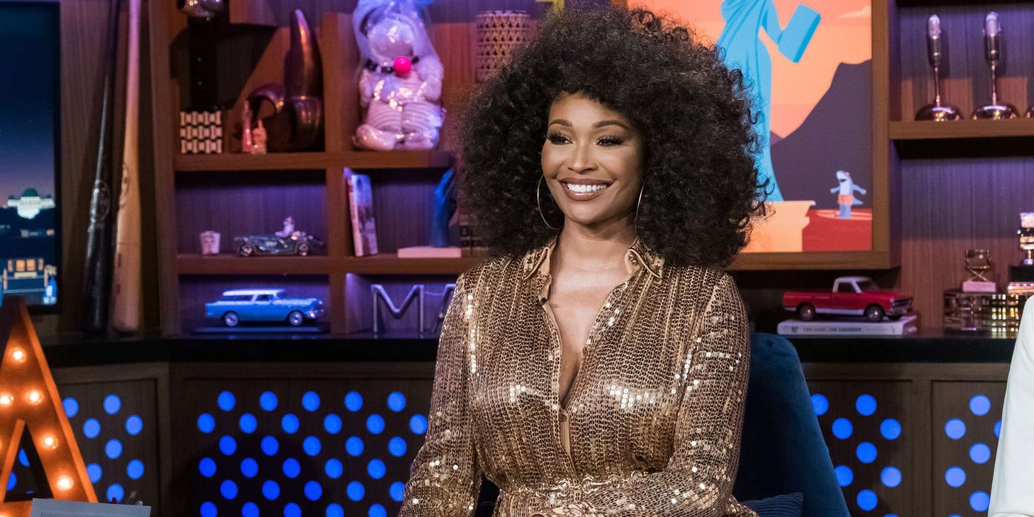 Cynthia Bailey from The Real Housewives Of Atlanta on WWHL