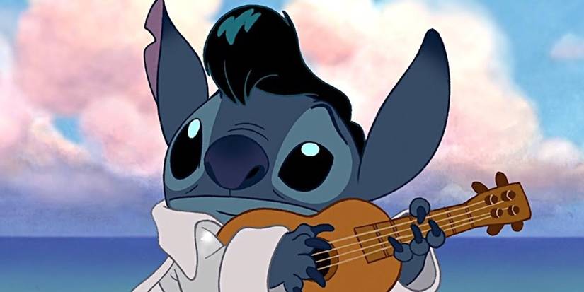 Stitch dressed as Elvis in Lilo &amp; Stitch