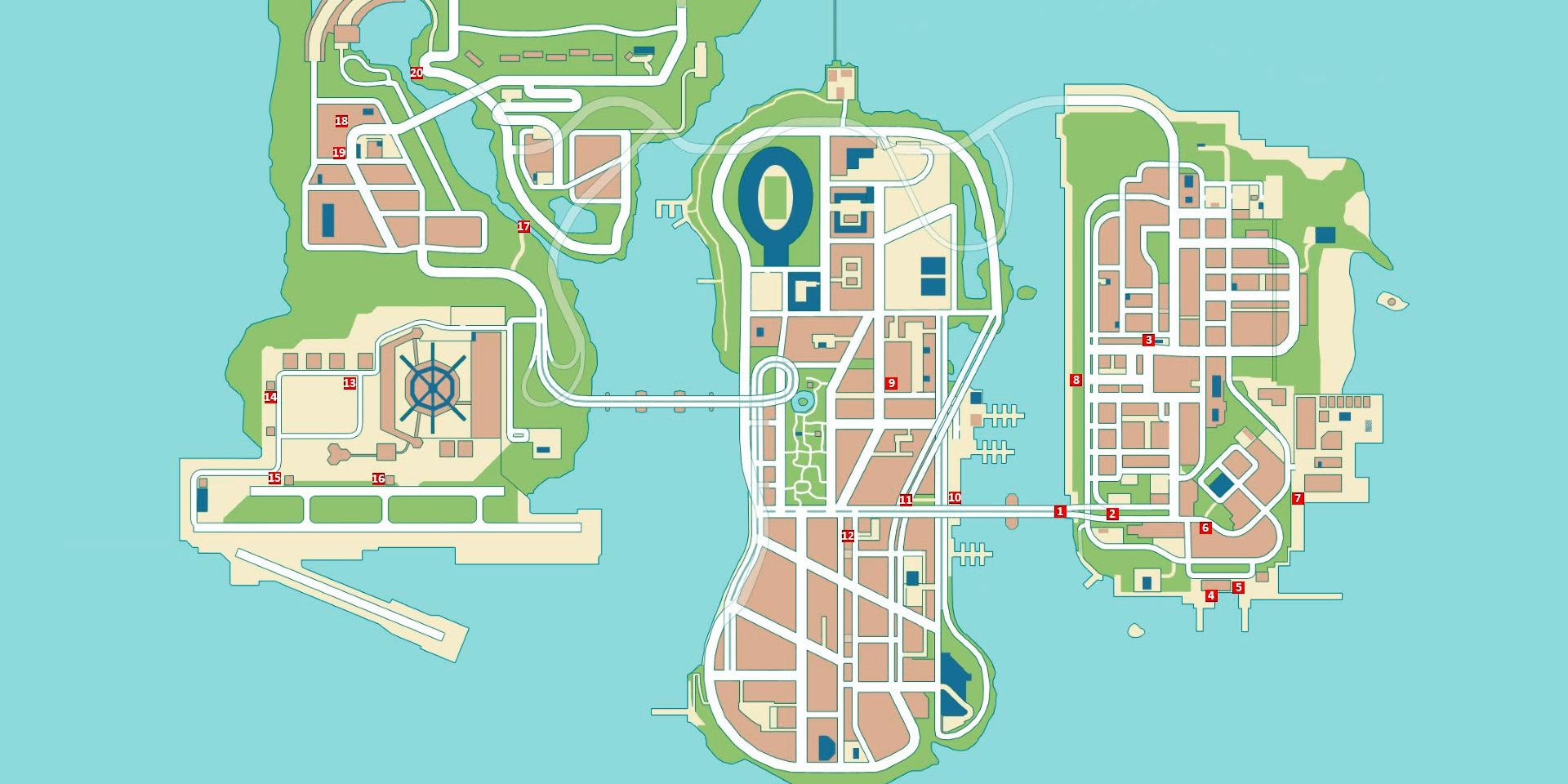 Every Grand Theft Auto Game Map Ranked