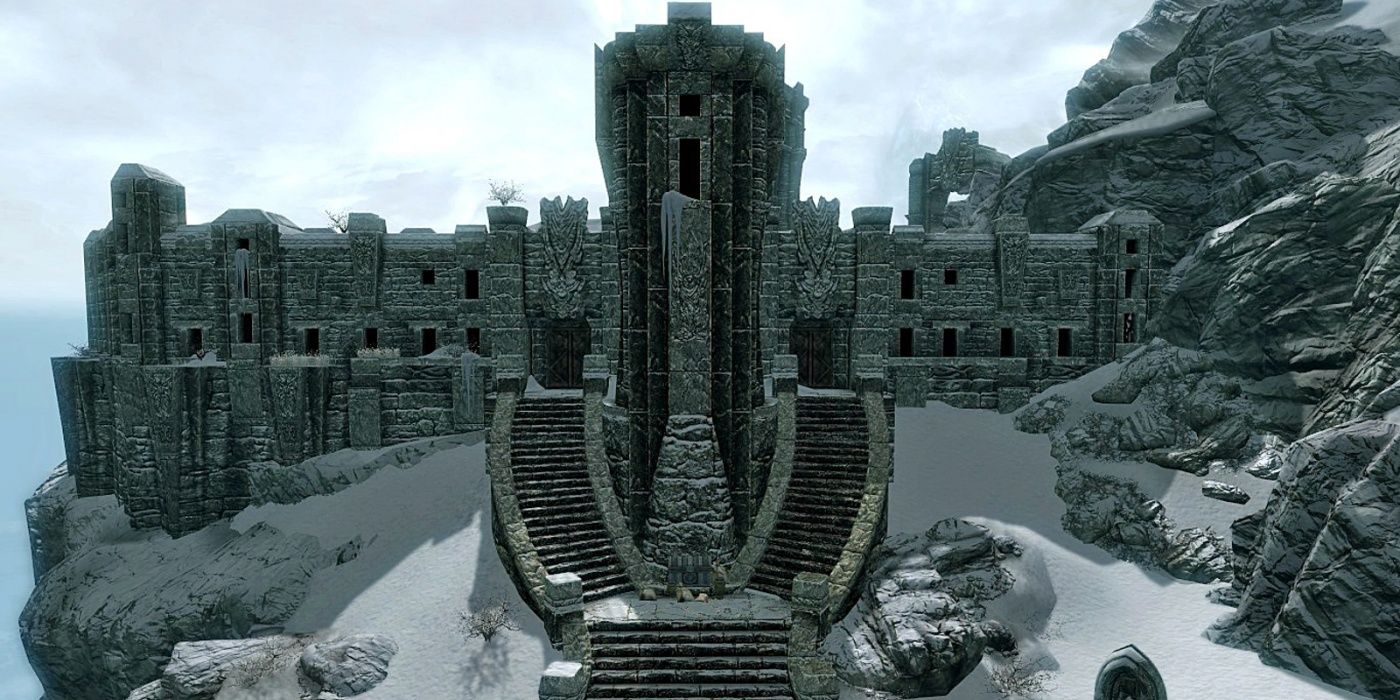 Valheim Player Rebuilds Skyrim’s High Hrothgar In-Game