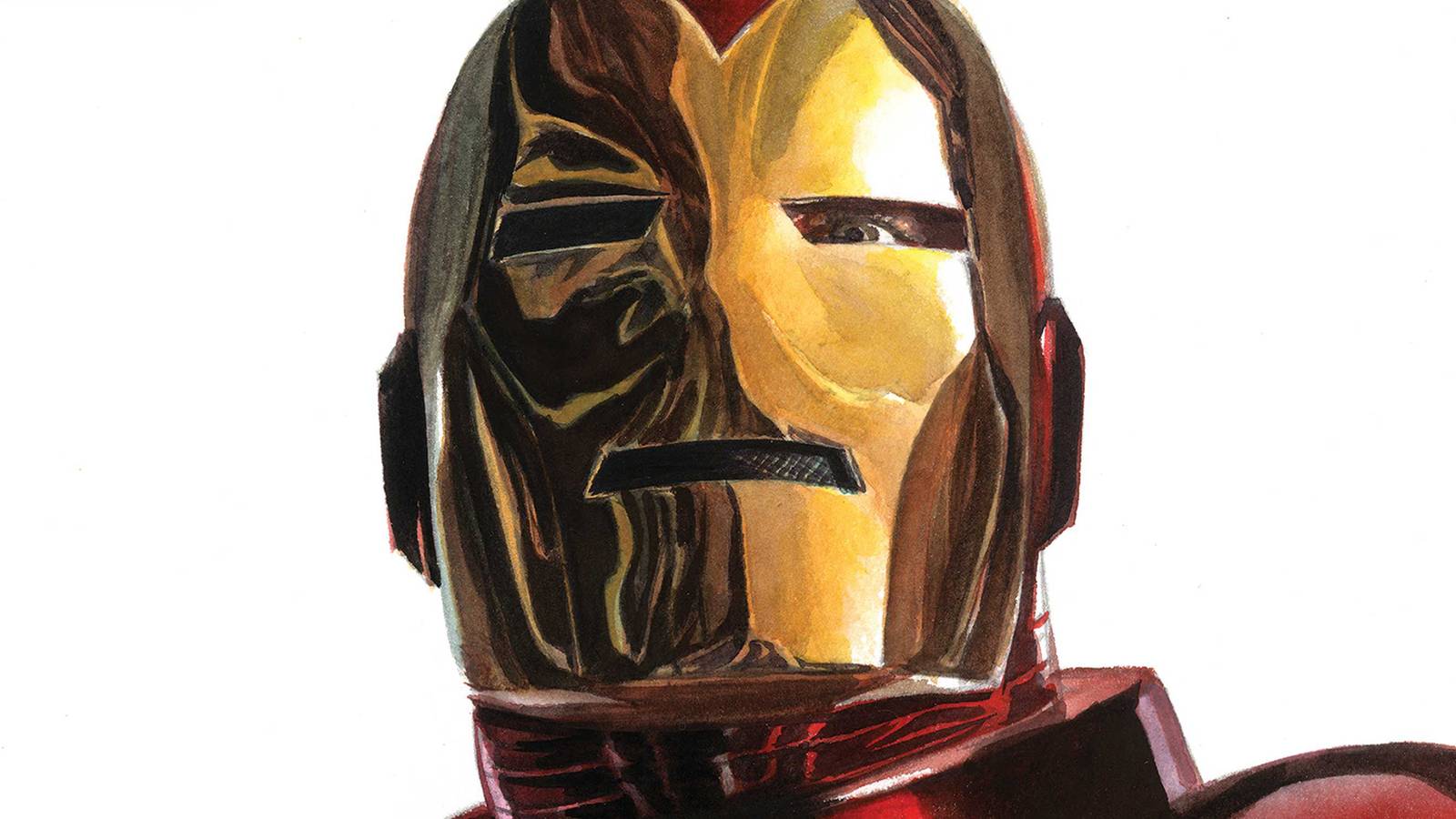 iron man comic cover wearing helmet Man: Armor Wars Omnibus John Romita Jr. [DM Only] HC Iron Man is going to