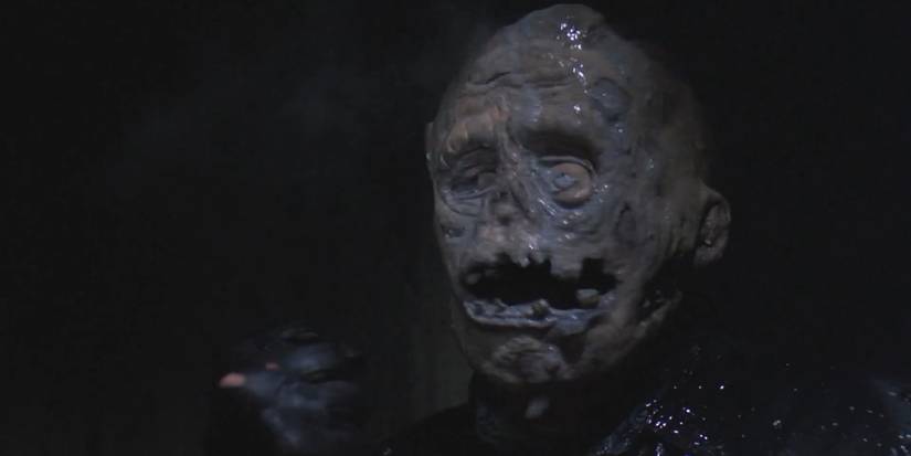 Jason with his face exposed in Friday The 13th Part VIII Jason Takes Manhattan