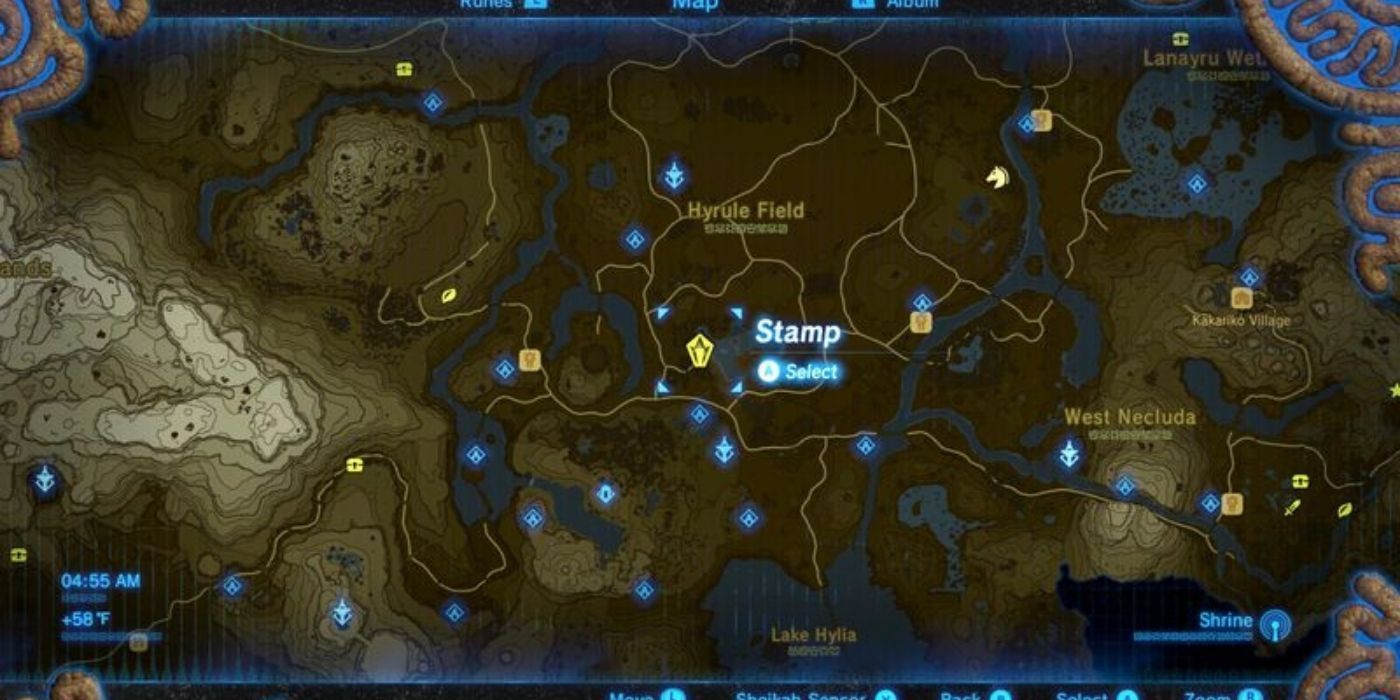 The Legend Of Zelda Breath Of The Wild Where To Find Every Memory
