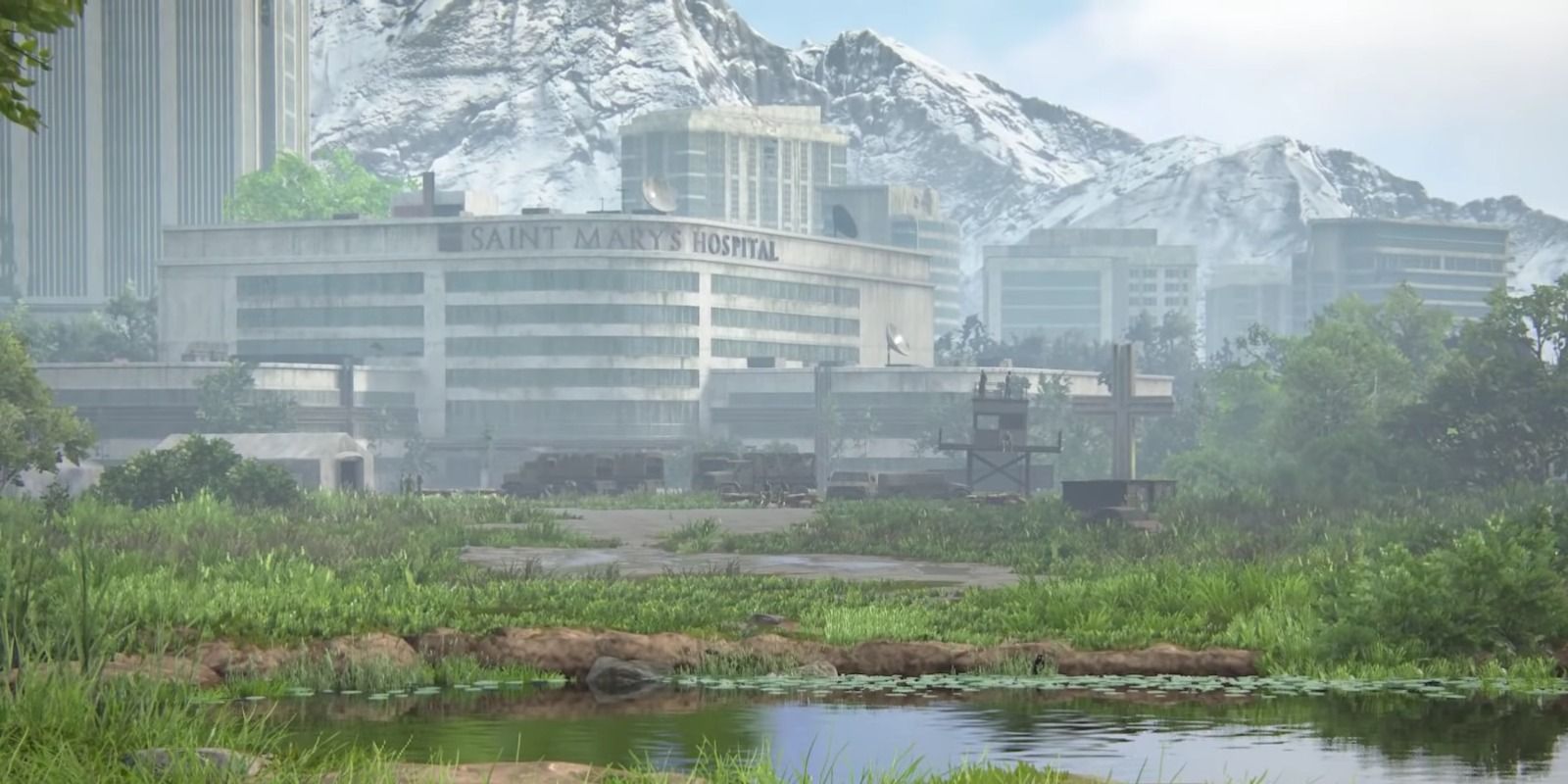 Saint Mary's Hospital in The Last of Us II