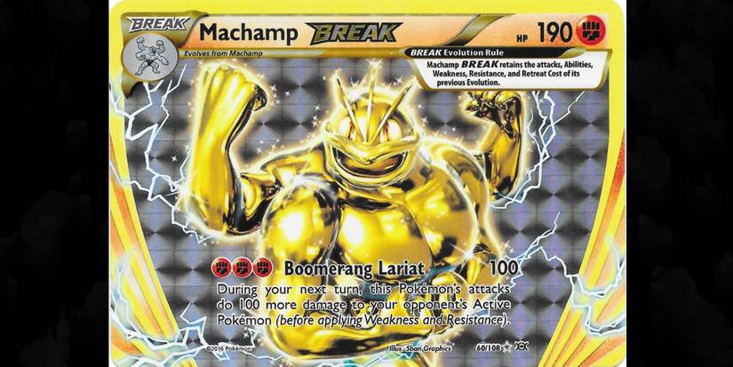 machamp break pokemon card value - 60/108 Ultra Rare Holo this Pokemons attacks do 100 more damage to your opponents Active Pokemon (before applying Weakness and Resistance). Pokmon TCG: The 10 Most