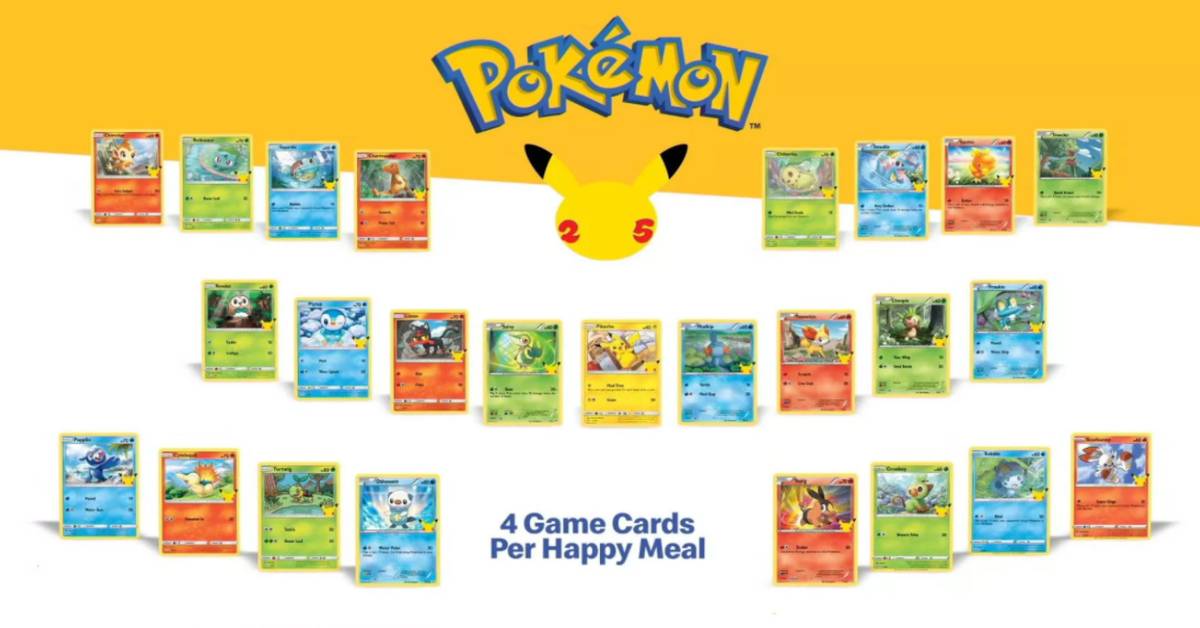 pokemon cards mcdonalds ebay this item offers a spectacular aesthetic for a gallery 2025 McDonald's Pokemon Promo Pack