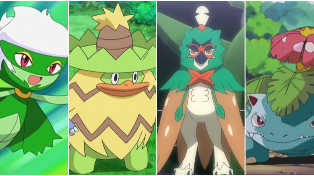 Pokmon: 10 Dual-Type Grass Creatures to Try Out