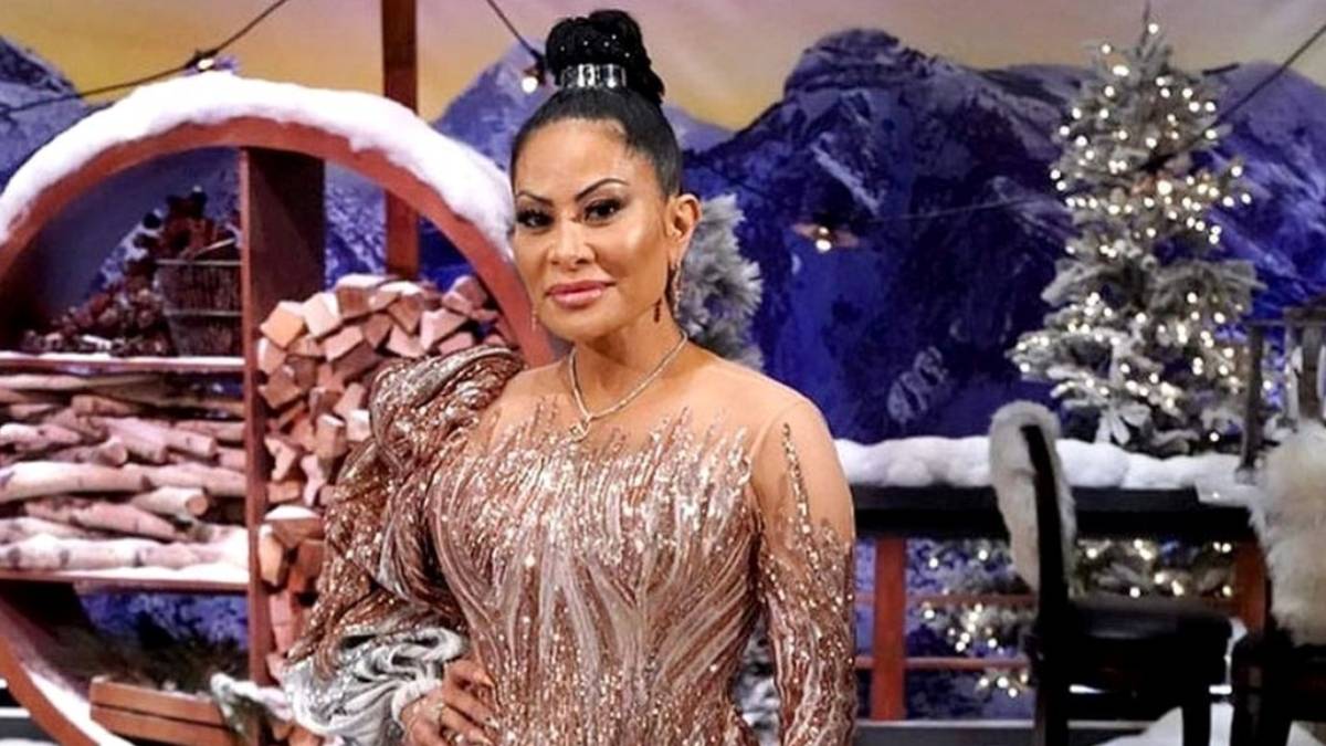 jen shah purple dress Jen Shah claps back at criticism of her 'RHOSLC' reunion dress