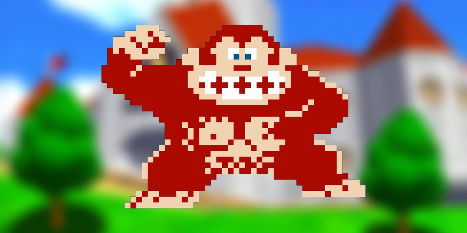 Super Mario 64 Intro Donkey Kong classic Easter egg discovered