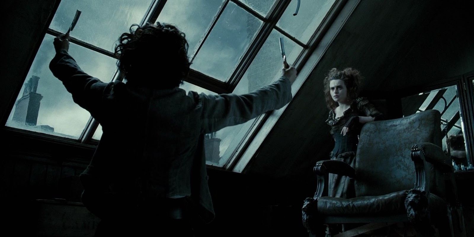 Ms. Lovett looking at Sweeney Todd