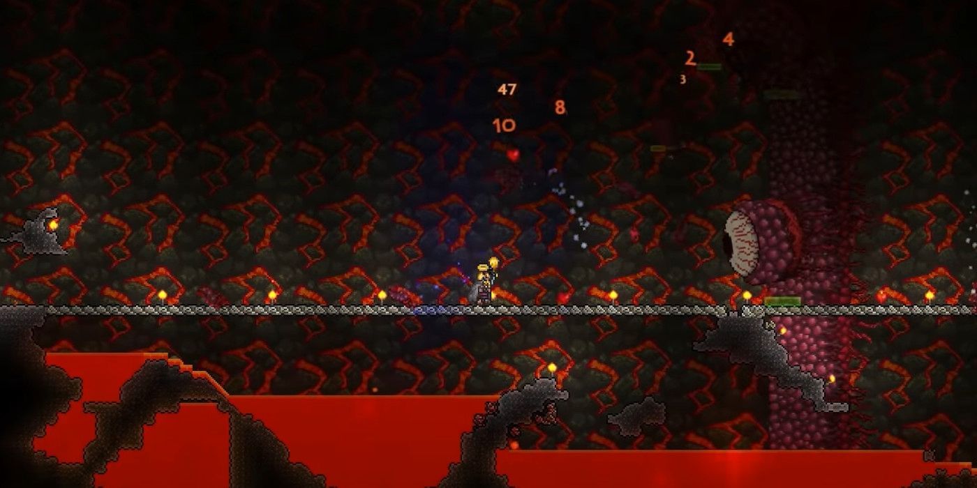 Terraria how to fish in lava фото 14