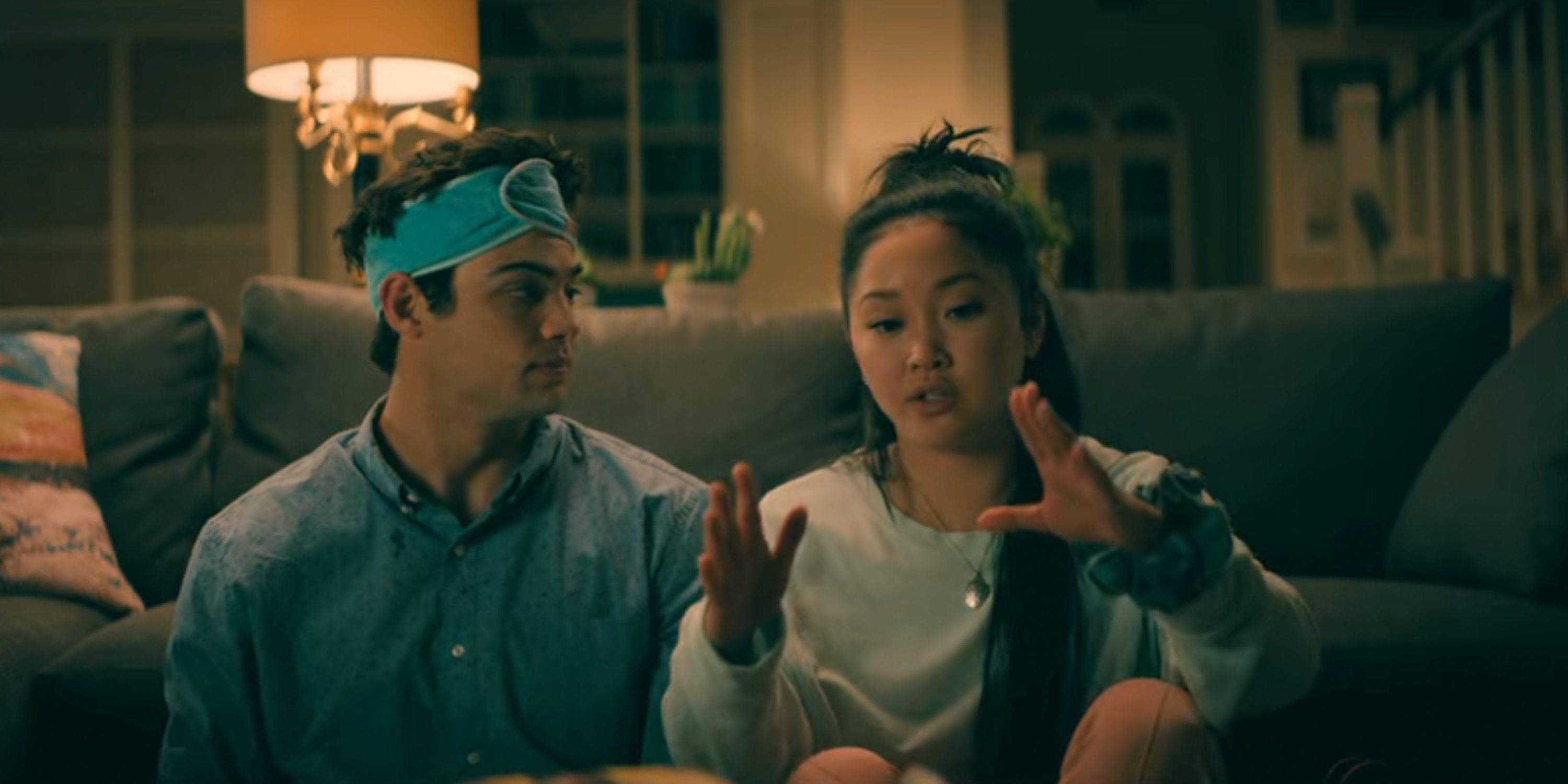 Peter and Lara Jean in To All the Boys: Always and Forever on Netflix