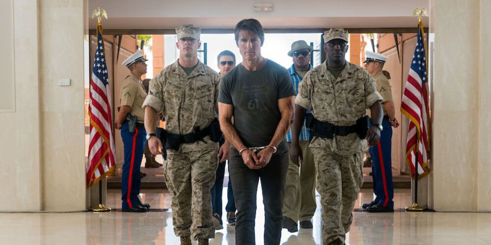 Tom Cruise as Ethan Hunt in Mission Impossible 5 Rogue Nation