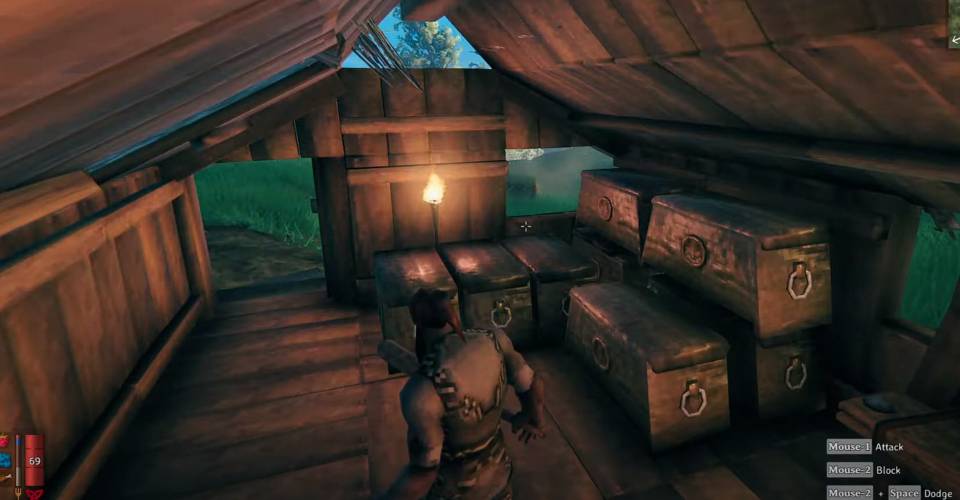 How to Stack Chests in Valheim | Screen Rant