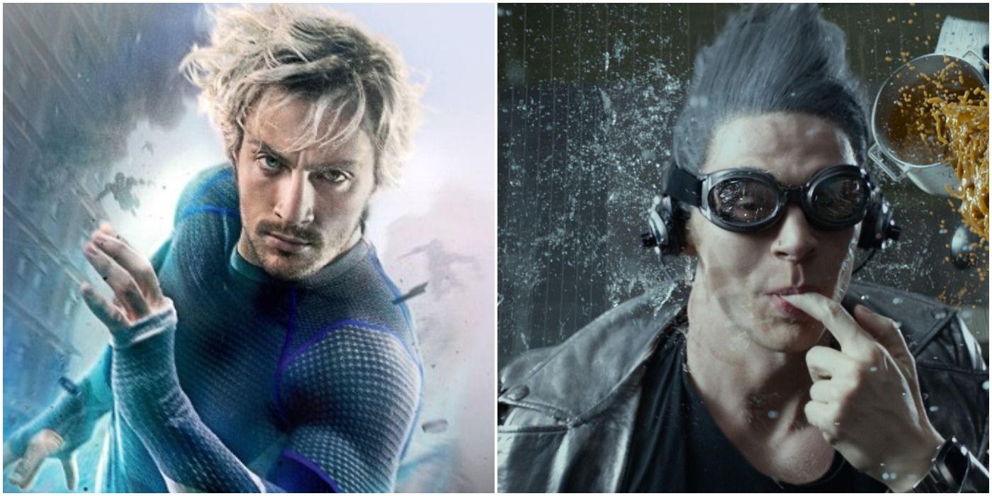 Wandavision Why Aaron Taylor Johnson Should Return As Quicksilver Why Evan Peters Should Stay