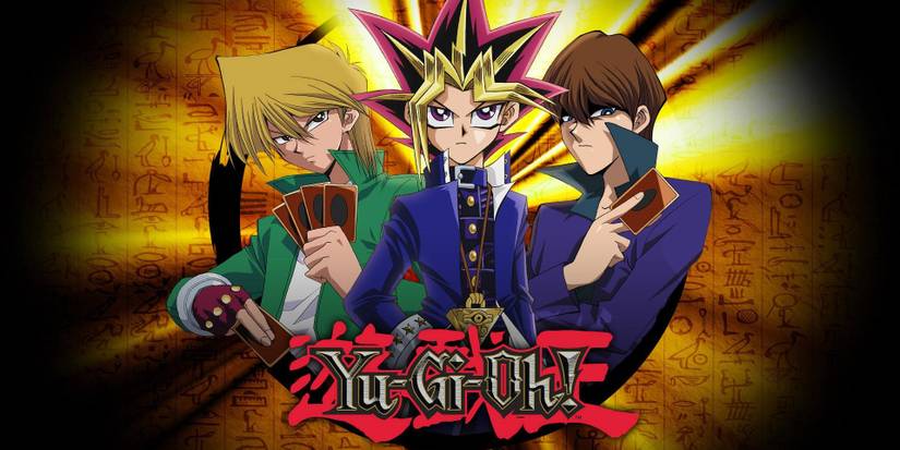 Yugi Joey and Kaiba in Yu-Gi-Oh!