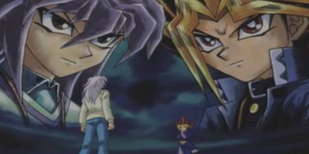 Yugi vs Bakura in Yu-Gi-Oh!