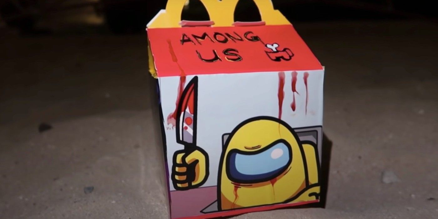 Among Us Happy Meal Explained Is It Real Or Fake Screen Rant