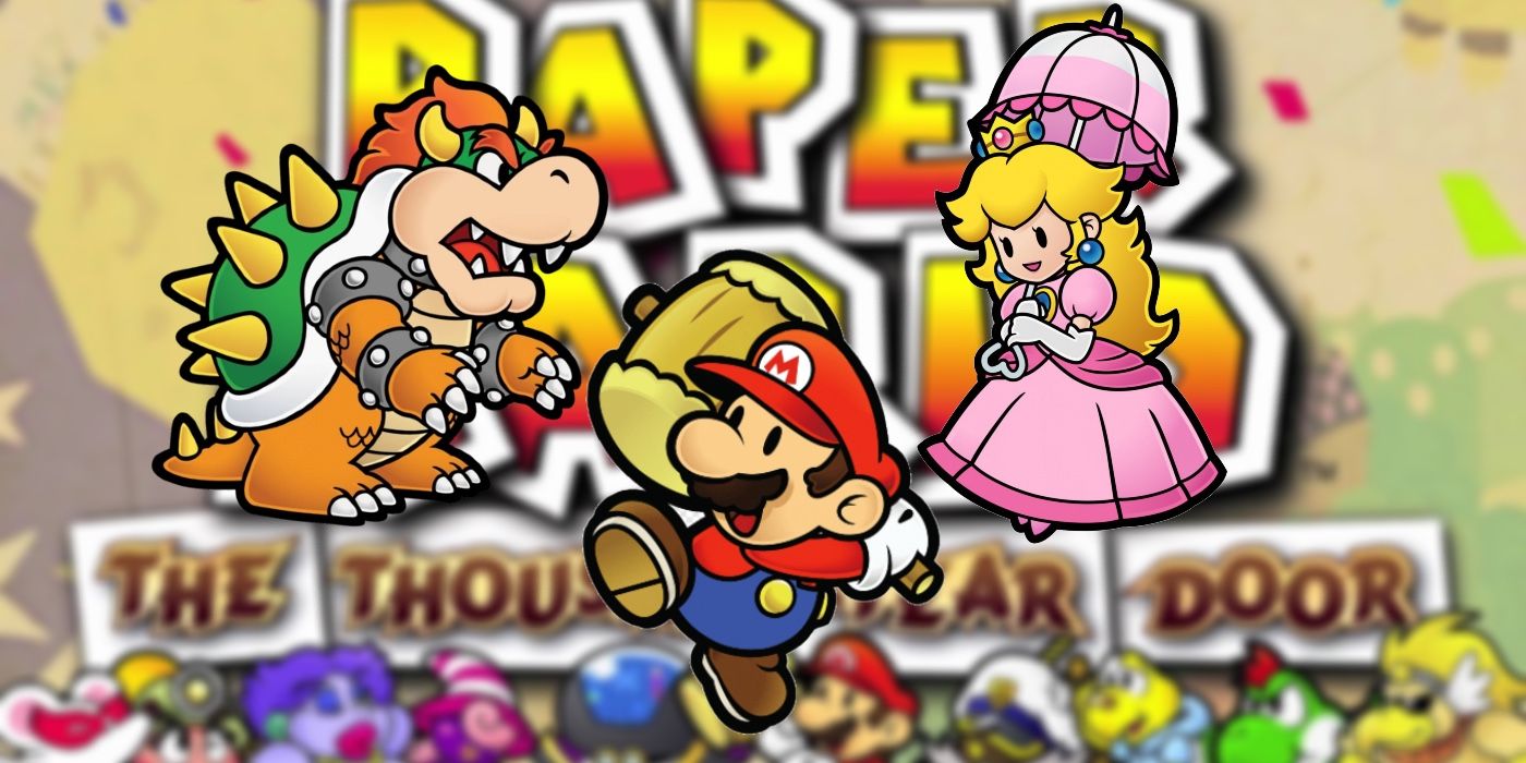 Mario Peach & Bowser Are Even More Important In Paper Mario Than Usual