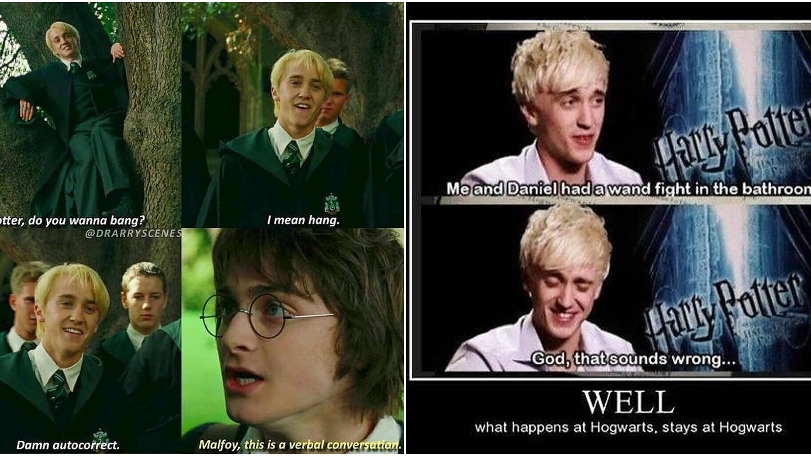 Harry Potter: The Best Harry/Draco Ship Memes, image size:1600x900