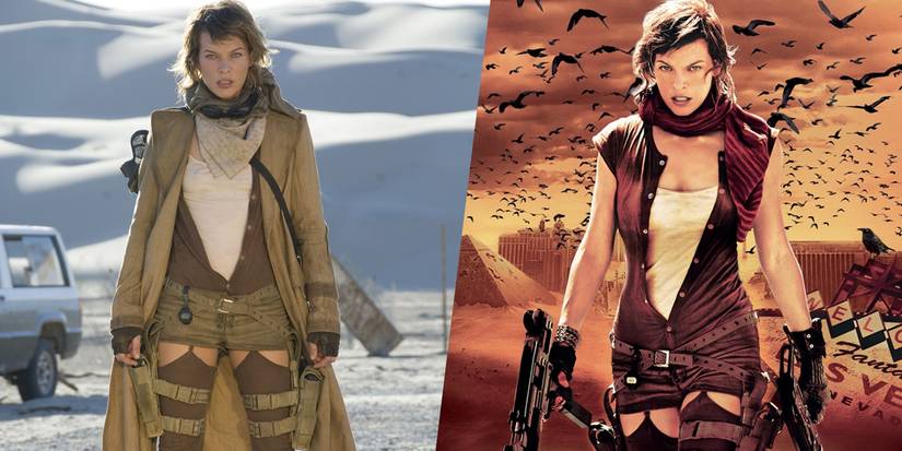 Resident Evil: All Of Alice's Cinematic Costumes, Ranked Resident Evil: All Of Alice's Cinematic Costumes, Ranked