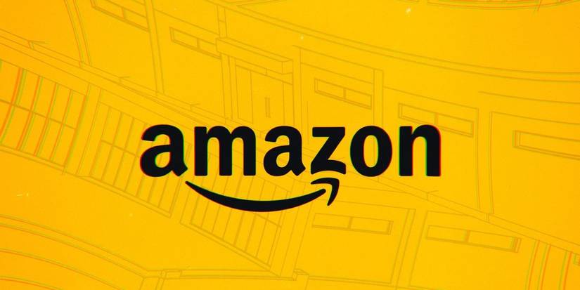 Amazon Logo Yellow Background