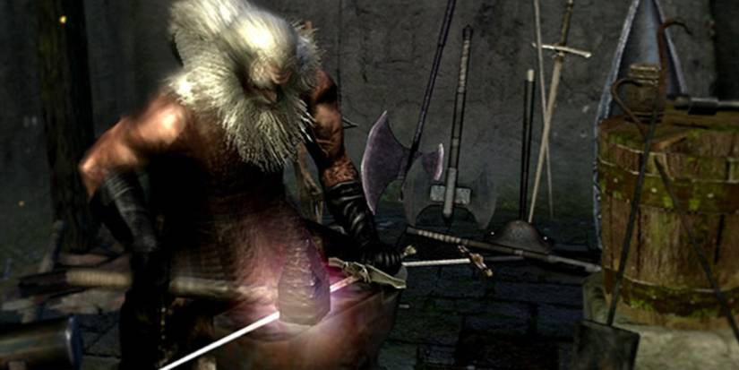 Andre of Astora Blacksmith Dark Souls