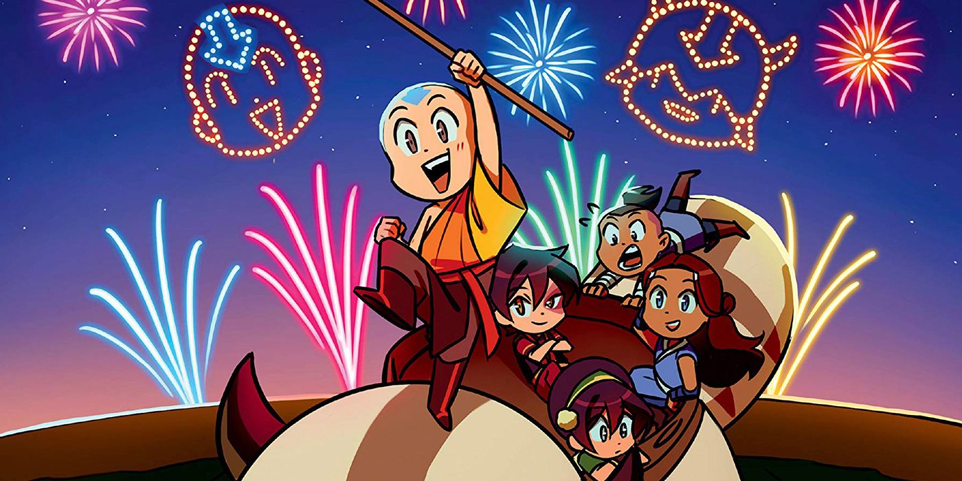 Avatar The Last Airbender Gets Chibified In New Comic