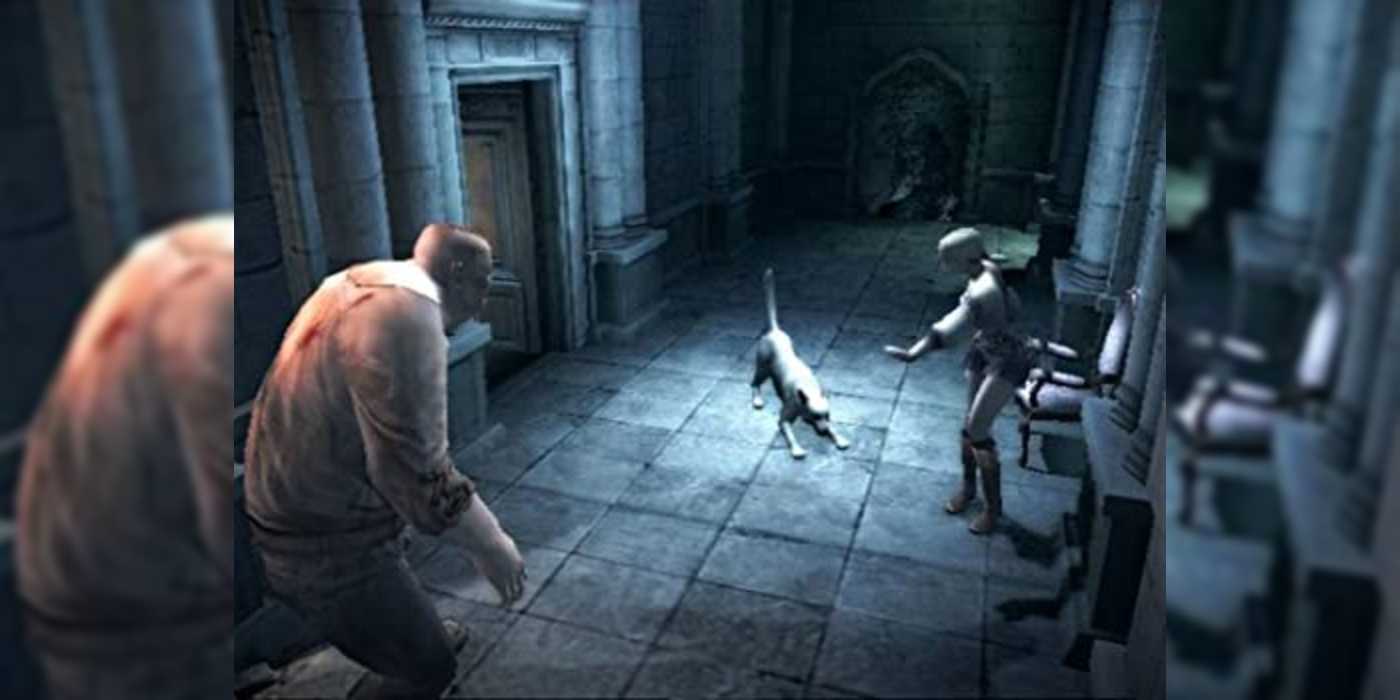 Capcom Forgotten Horror Game Haunting Ground Dog Survival Screenshot