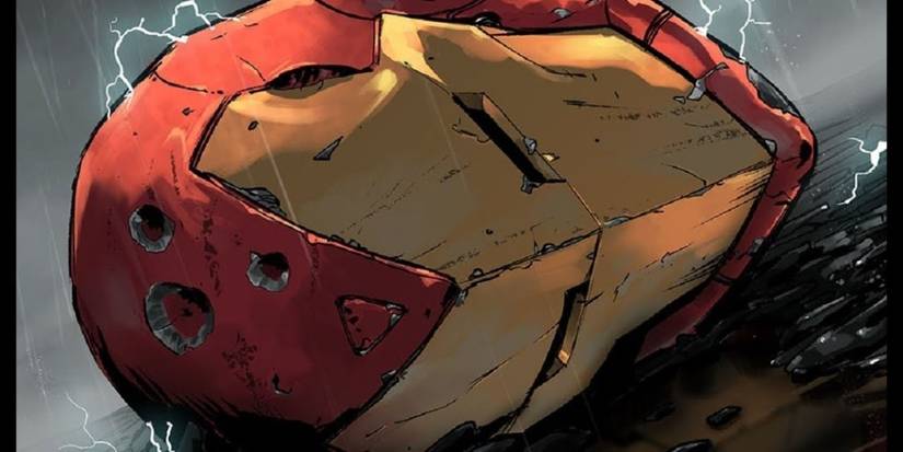 iron man helmet comis The MK5 Voice Activated page mini book on Iron Mans comic book history and legendary armor iterations Iron Man Classic Helmet