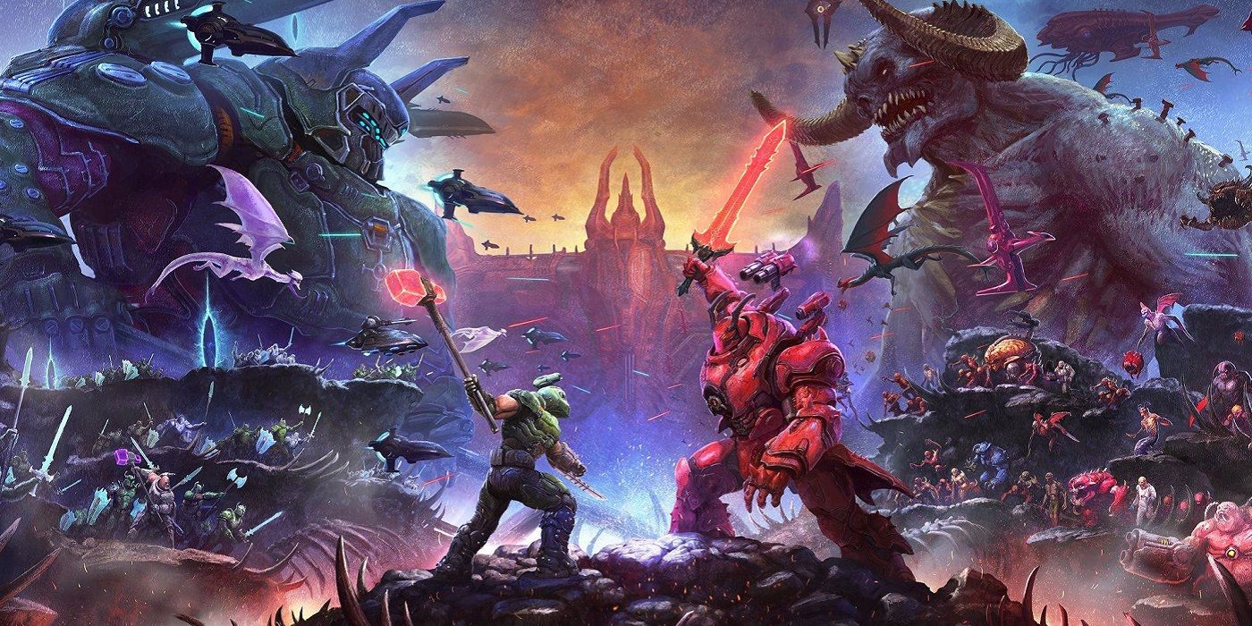 Doom Eternal Ancient Gods Part 2 Cover Art Header Jpg