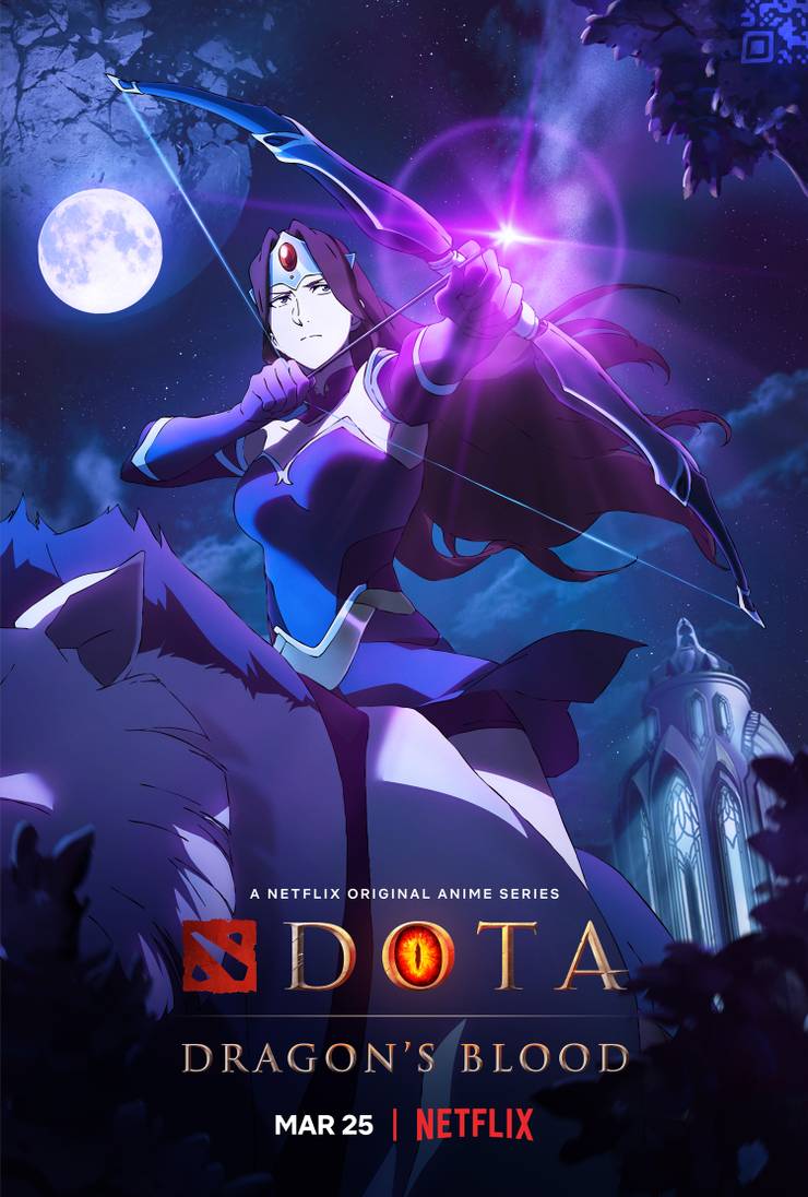 Dota Dragon S Blood Anime Trailer Character Posters