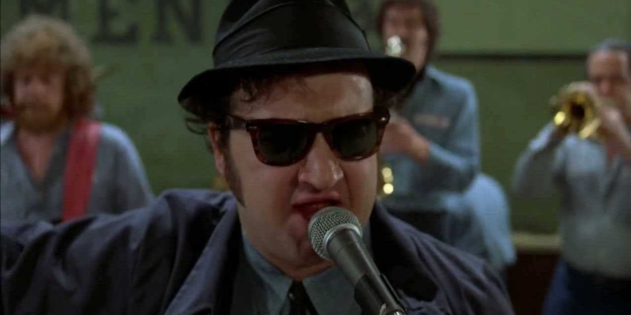 Elwood Blues in The Blues Brothers