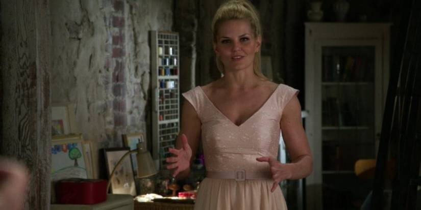 strapless open back dress Anna Frozen Once Upon a Time OUAT wedding dress costume – MJcostume main image 0