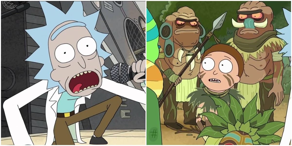 Show Me What You Got 5 Weird Talents Rick & Mortys Rick Has (& 5 Morty Has)