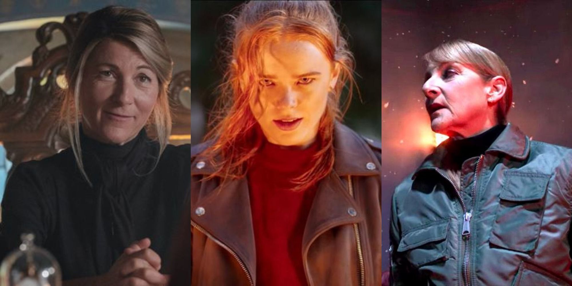 Split image featuring Farah Dowling, Bloom, and Rosalind