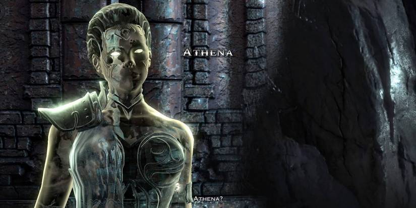 Athena was killed by Kratos in God of War.
