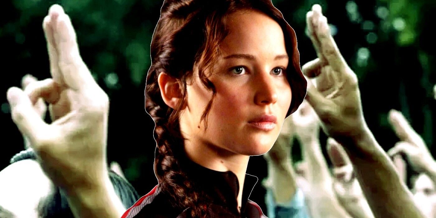 hunger games salute