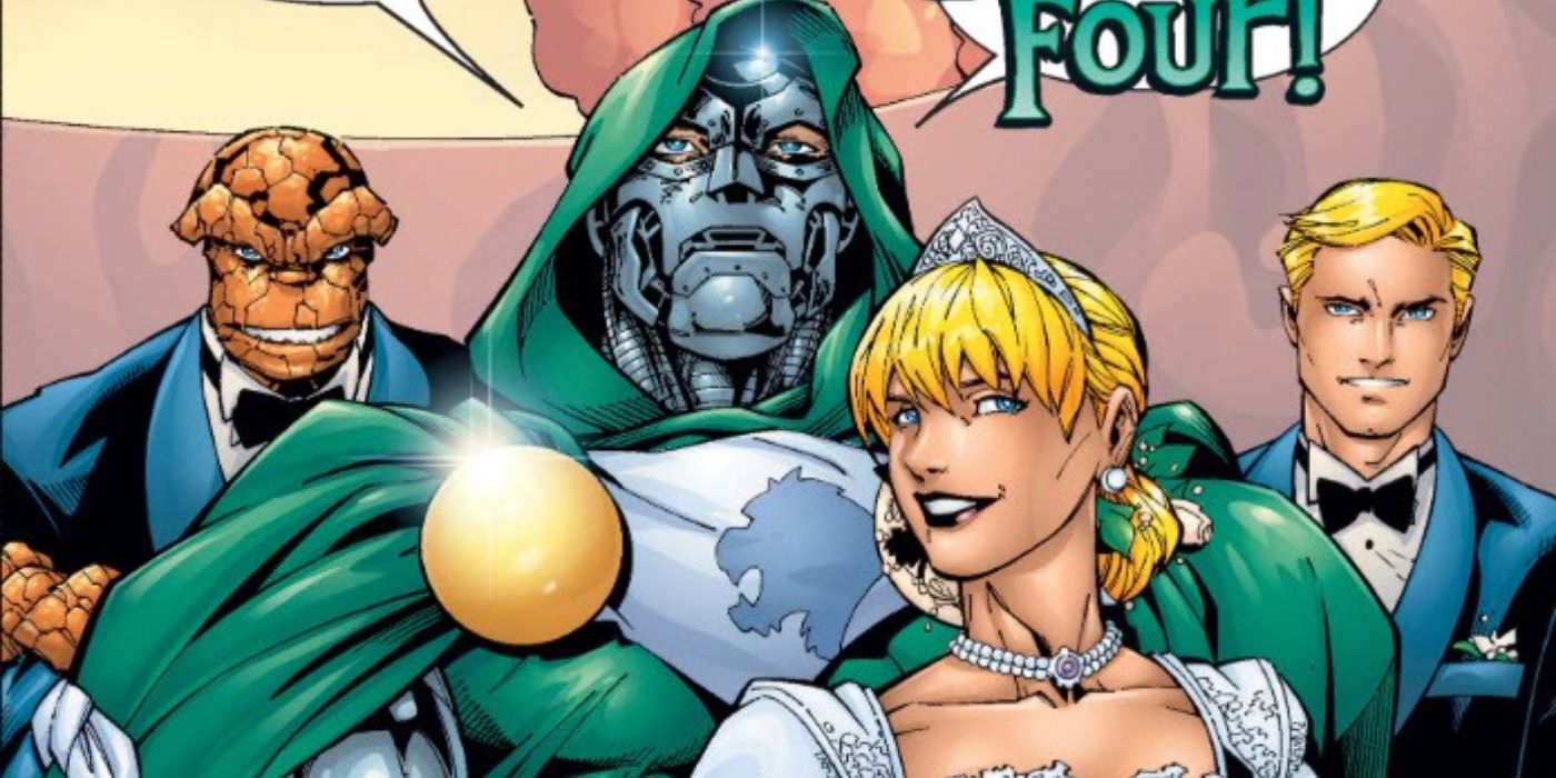 Invisible Woman And Doctor Doom Married