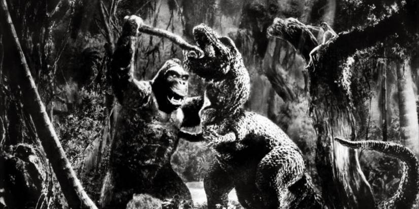 King Kong VS Tyrannosaurus Rex - King Kong 1933