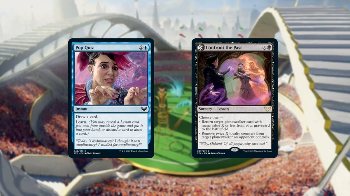 MTG Strixhaven Reveals New Mechanic In Learn & Lesson Cards