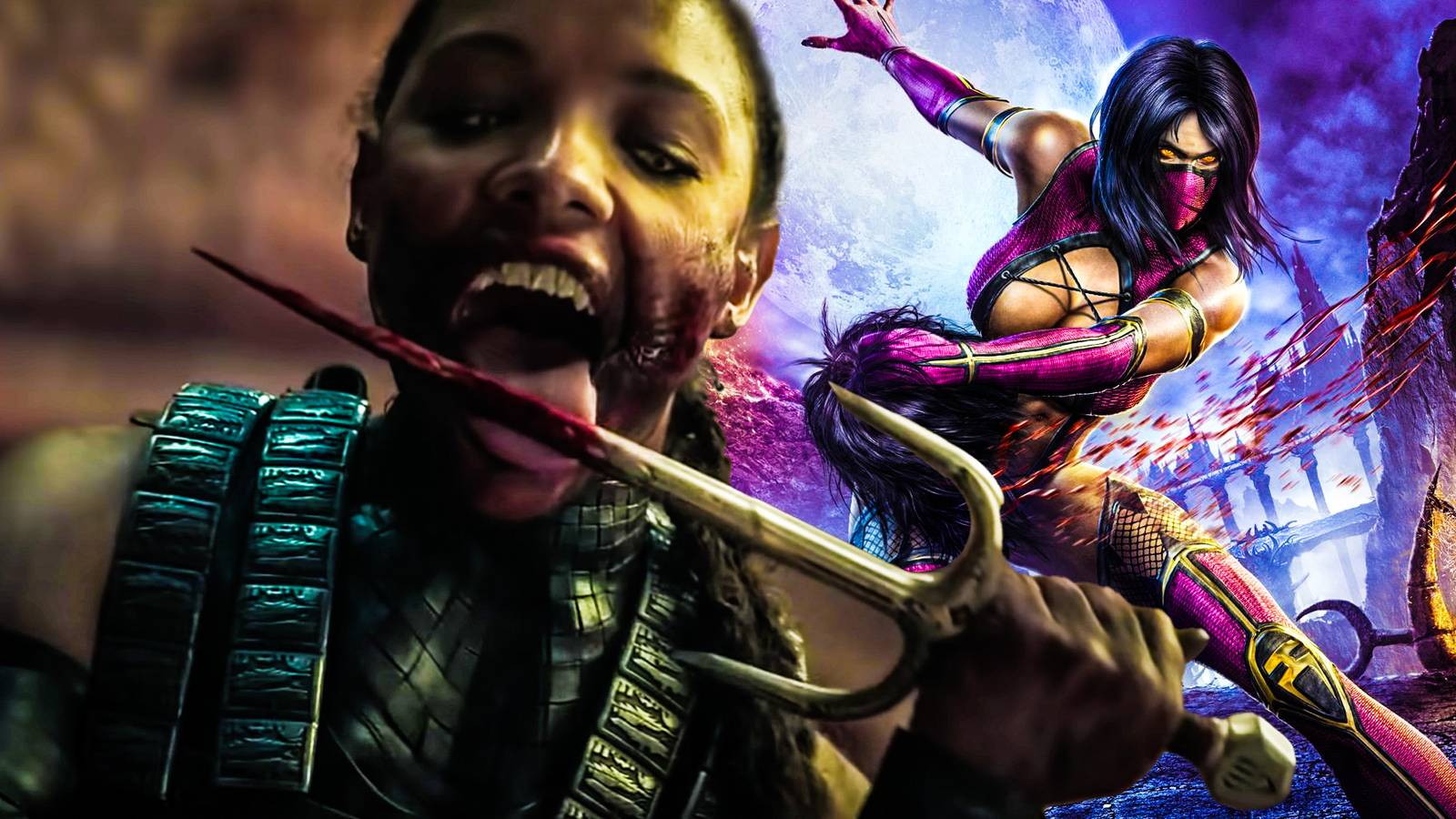 Mortal Kombat Mileena Face