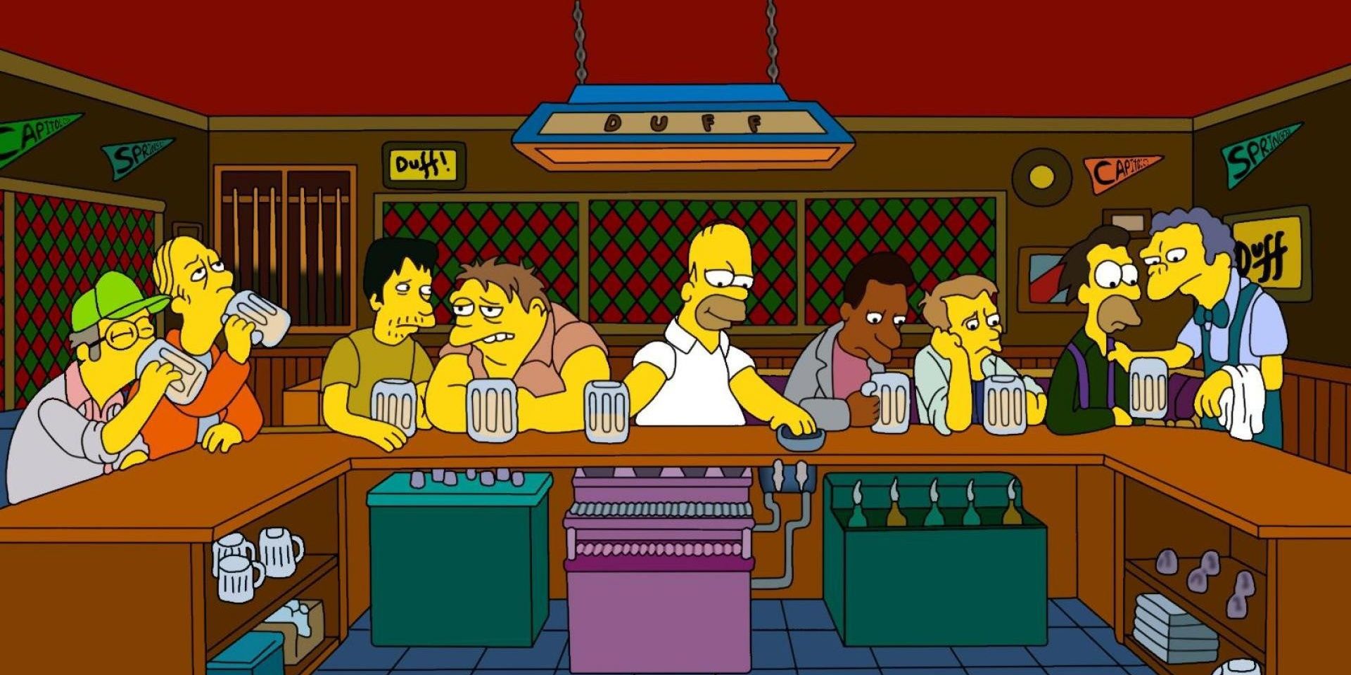 Os Simpsons: 10 detalhes ocultos que você perdeu da Tavena do Moe 15