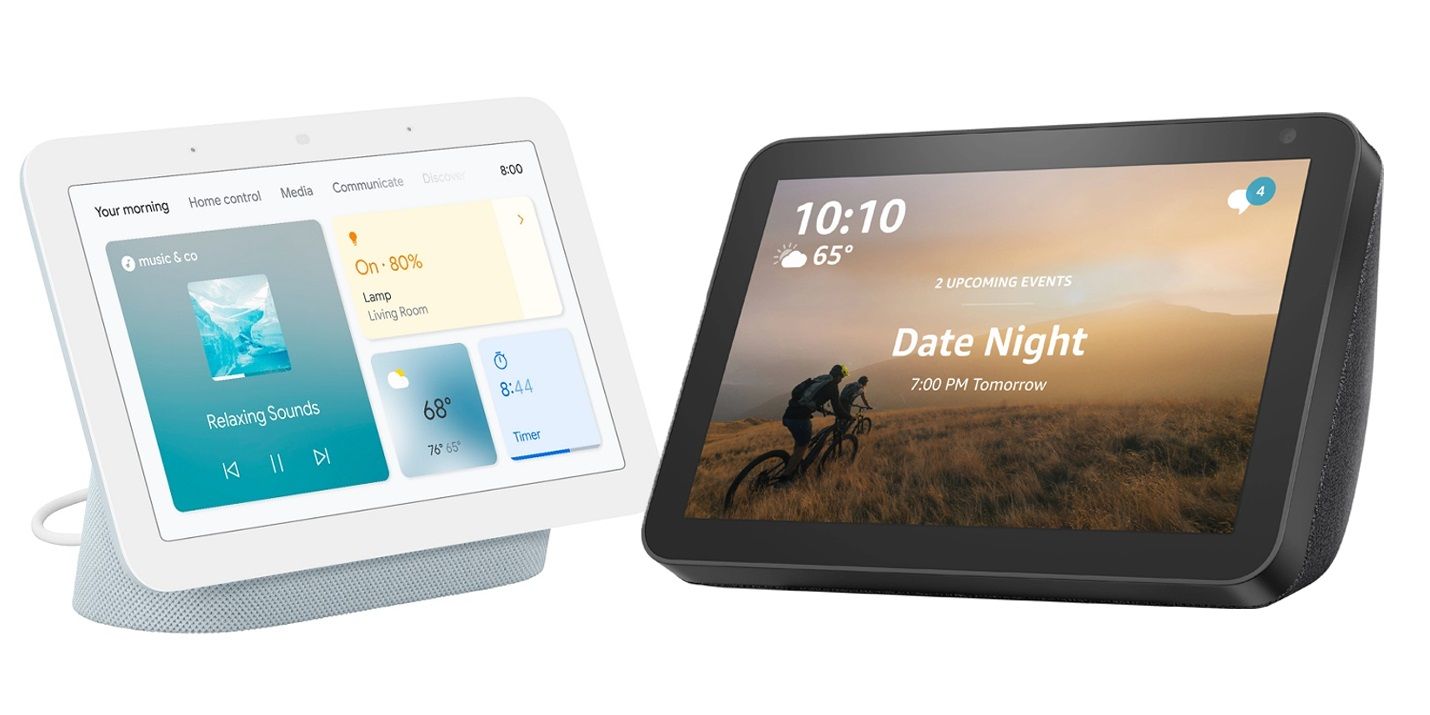 Google Nest Hub Vs Echo Show 8