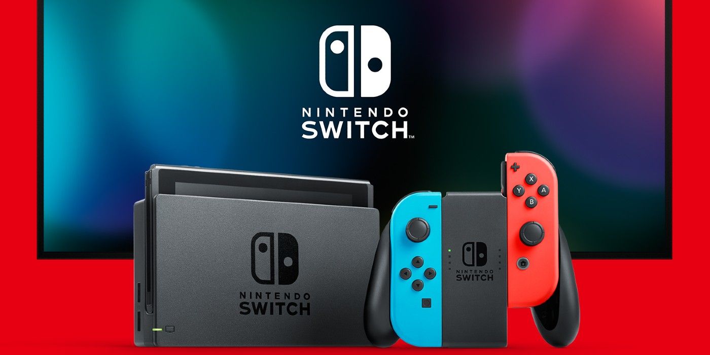 Nintendo Switch Konyotora Nintendo Switch Joy-Con Neon Blue/Red Console Bundle: Mario