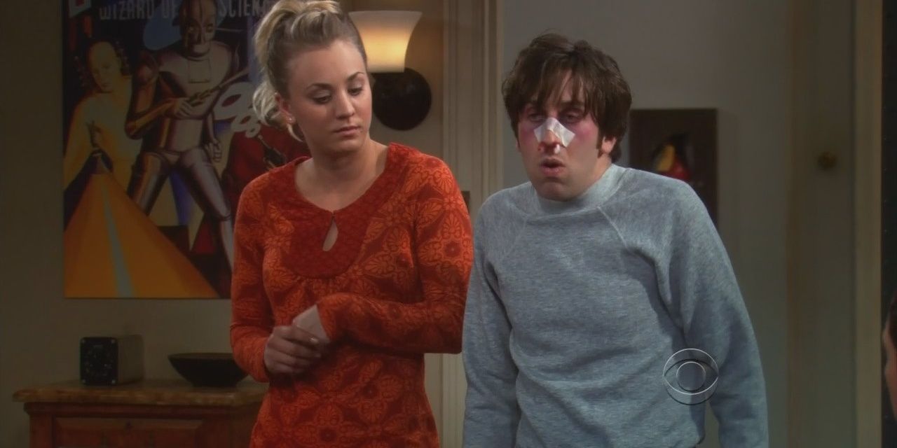 Penny and Howard in The Big Bang Theory