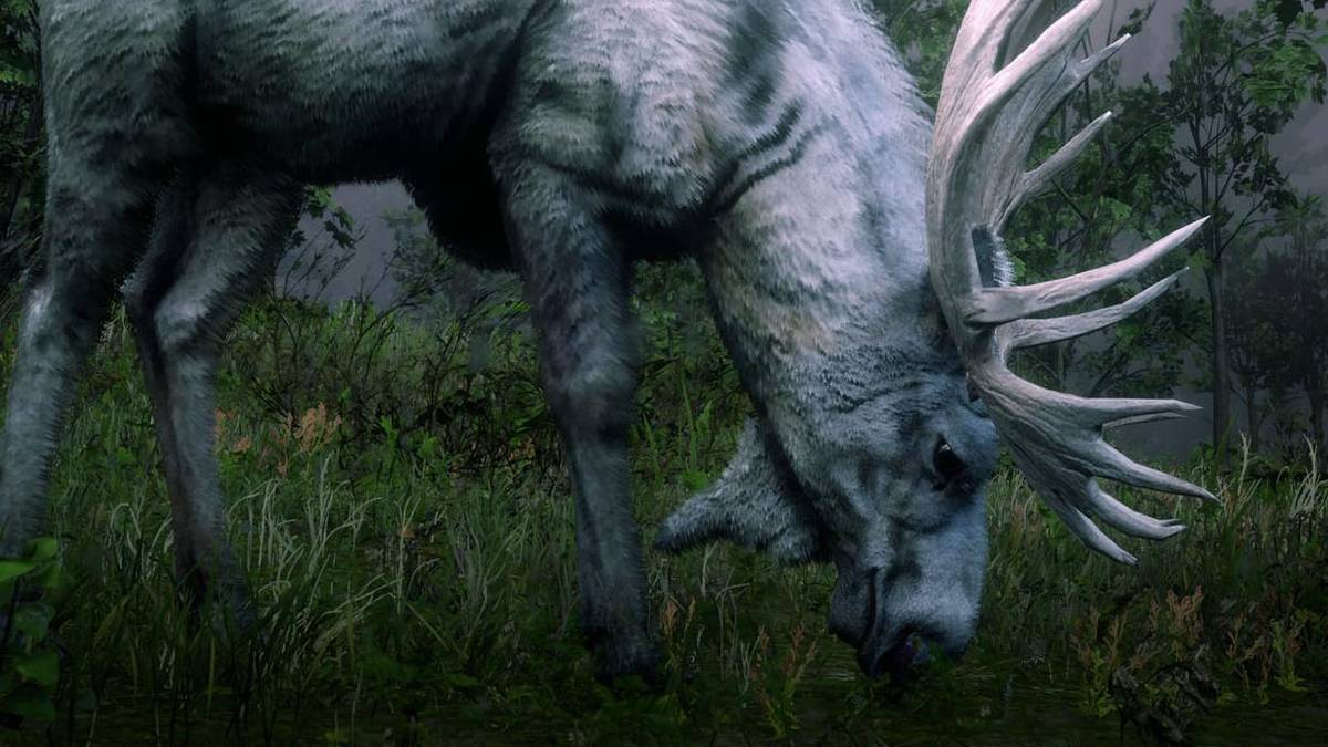 RDR2 Legendary Moose Dies From Exhaustion After Being Chased By Player
