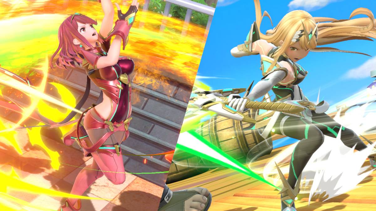 Super Smash Bros. Ultimate Pyra & Mythra Moves, Differences Detailed
