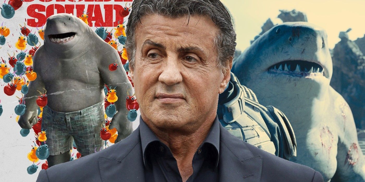 The Suicide Squads King Shark Had 3 Voice Actors Before Sylvester Stallone